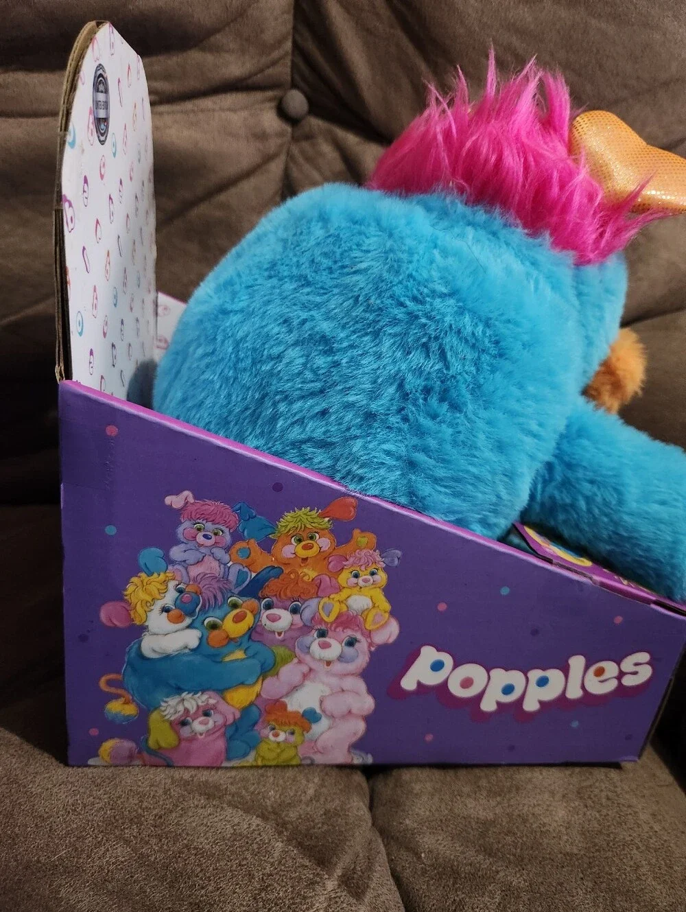 The Loyal Subjects Popples P.c Popple Blue Plush SDCC 2025 Con Exclusive Limited